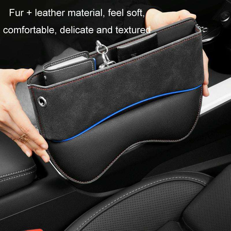 Car Seat Gap Multi-Functional Sundries Storage Box(Black)