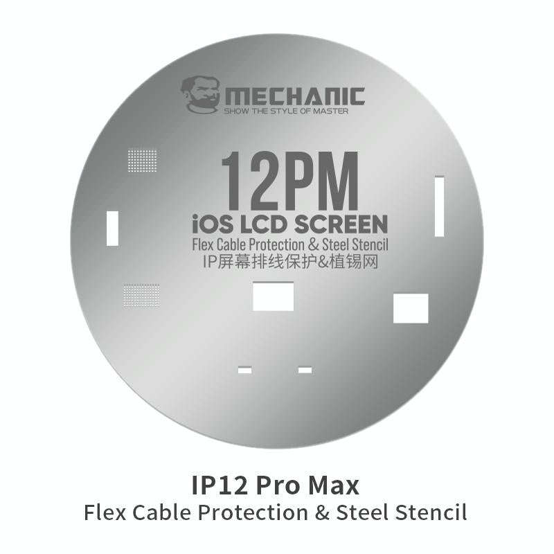 Mechanic UFO LCD Screen Flex Cable Protection and Reballing Planting For iPhone 12 Pro Max