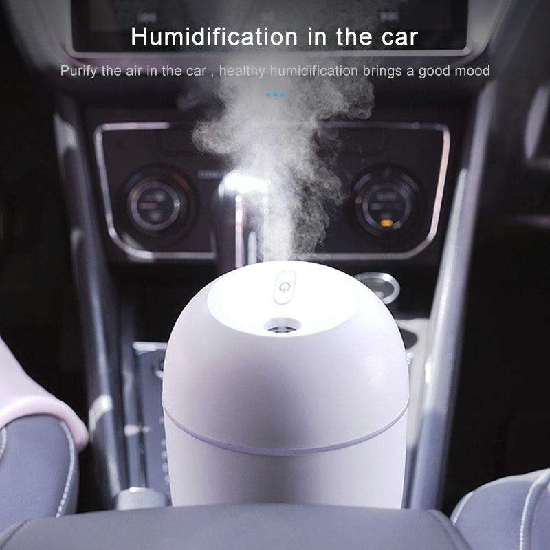 Disinfecting Humidifier USB Home Silent Bedroom Large Capacity Desktop Aroma Diffuser(Green)