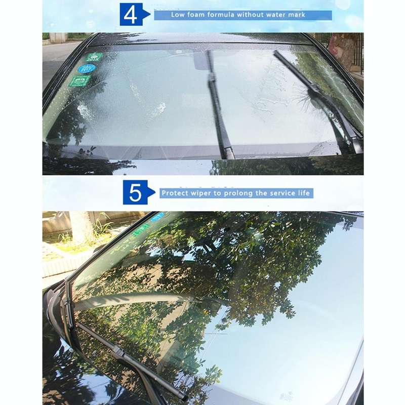 12 PCS Car Solid Wiper Fine Auto Window Cleaning Windshield Glass Cleaner Washer Tablets(1 PCS=4L...