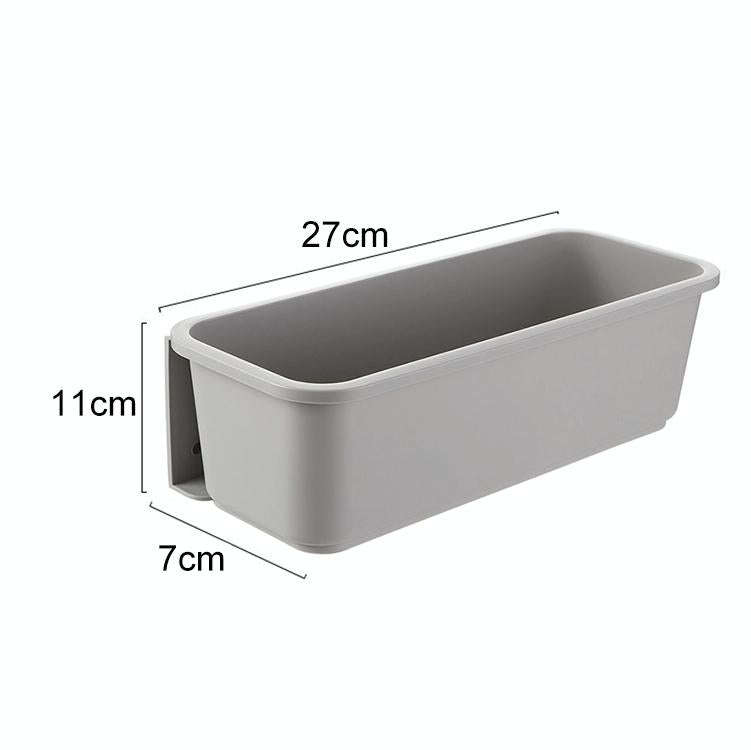 Wall-mounted Drawer Type Kitchen Spice Rack Perforation-free Household Cabinets & Kitchenware Sto...