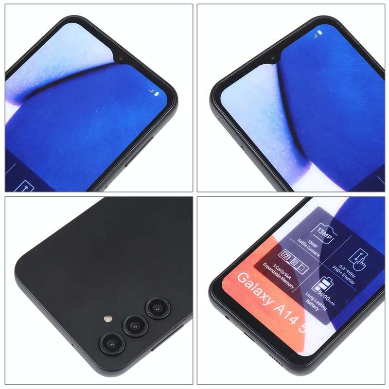 For Samsung Galaxy A14 5G Color Screen Non-Working Fake Dummy Display Model(Black)