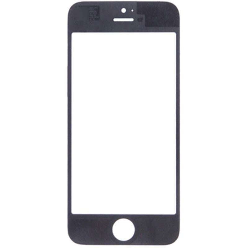 Front Screen Outer Glass Lens for iPhone 5 & 5S(Black)