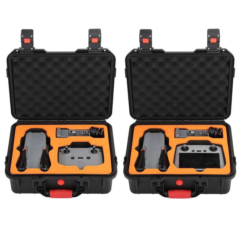 For DJI Air 3 Sunnylife Safety Carrying Case Large Capacity Waterproof Shock-proof Hard Travel Ca...