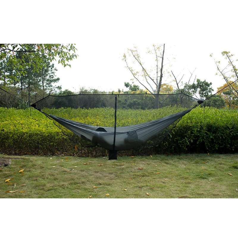 Separate Hammock Mosquito Net Outdoor Hammock Mosquito Cover And Not Include Hammock(Gray)