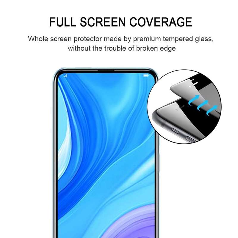 For Huawei Y9s 9H Surface Hardness 2.5D Full Screen Curved Tempered Glass Film