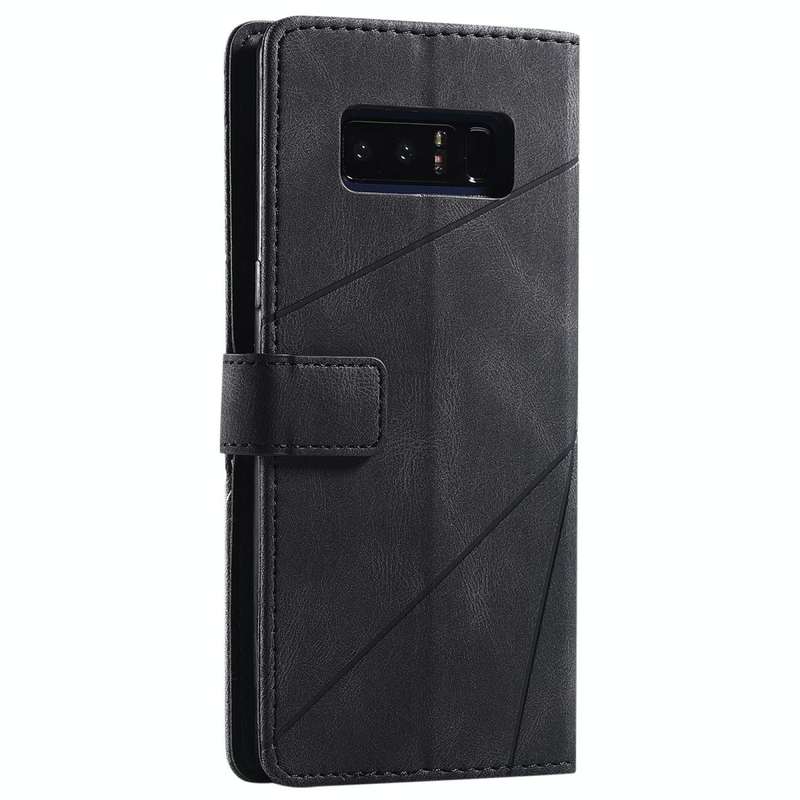 For Samsung Galaxy Note 8 Skin Feel Splicing Horizontal Flip Leather Case with Holder & Card Slot...