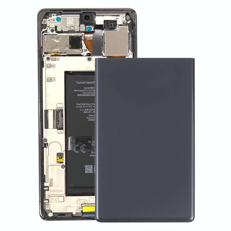 Battery Back Cover for Google Pixel 6a(Black)