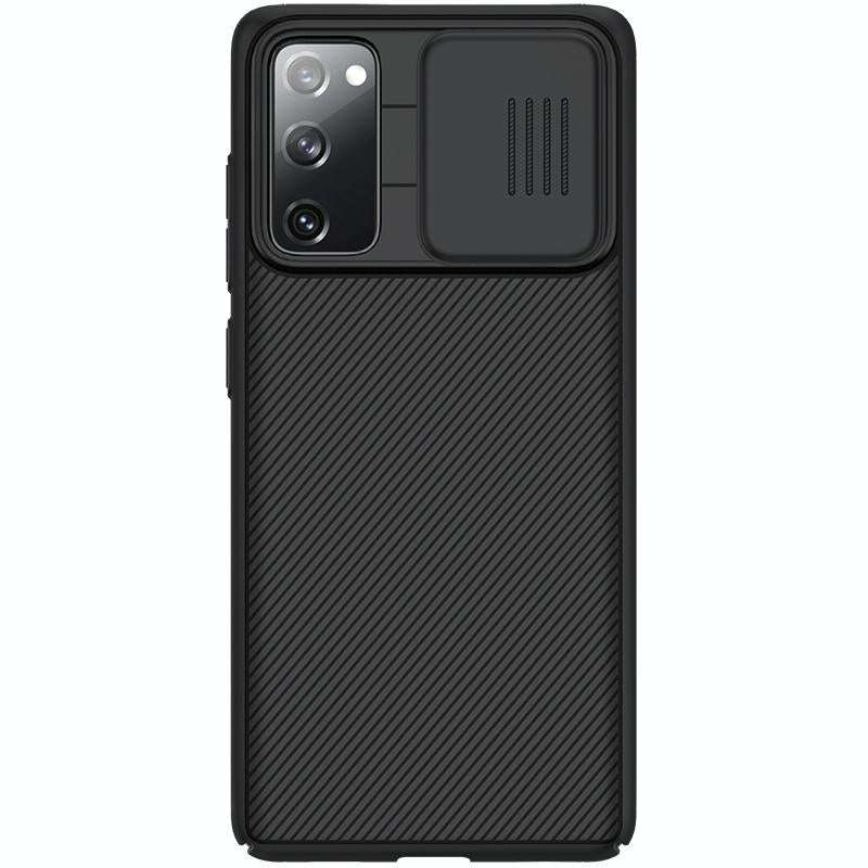 For Samsung Galaxy S20 FE NILLKIN Black Mirror Series PC Camshield Full Coverage Dust-proof Scrat...