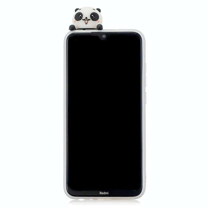 For Xiaomi Redmi Note 8 Shockproof Cartoon TPU Protective Case(Panda)