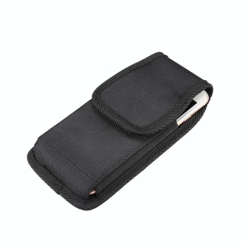 Universal Hanging Waist Oxford Cloth Case with Carabiner for 7.2 inch Mobile Phones