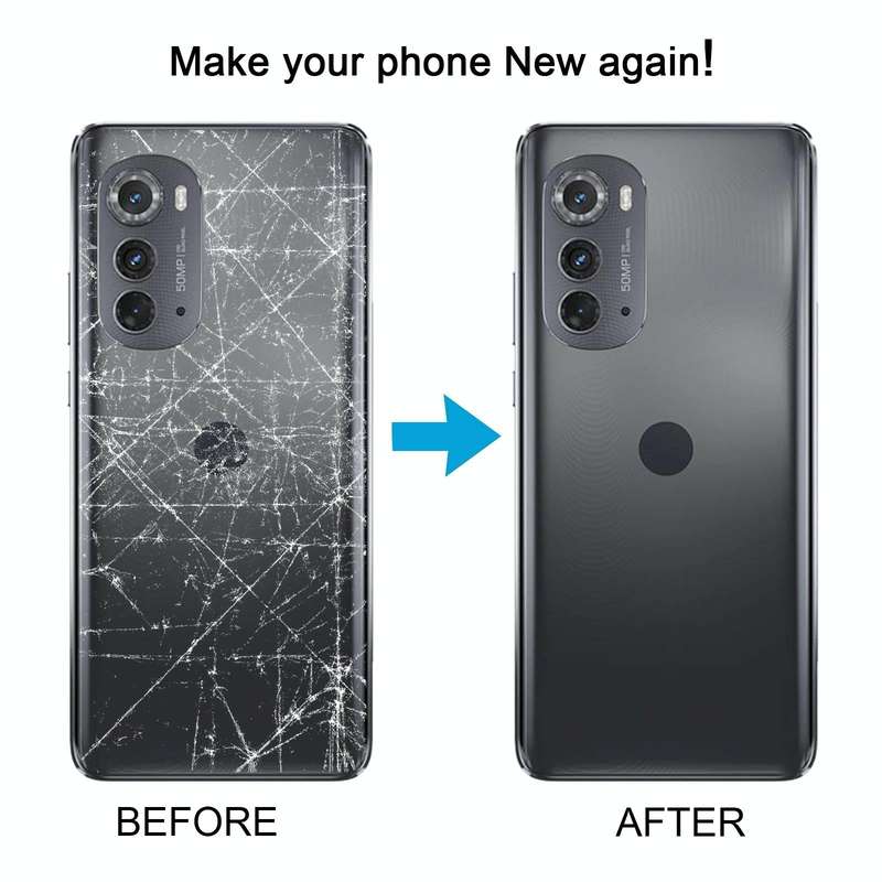 For Motorola Edge 2022 Original Battery Back Cover(Black)