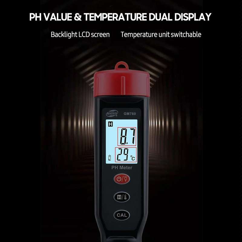 BENETECH GM760 Digital PH Meter Tester