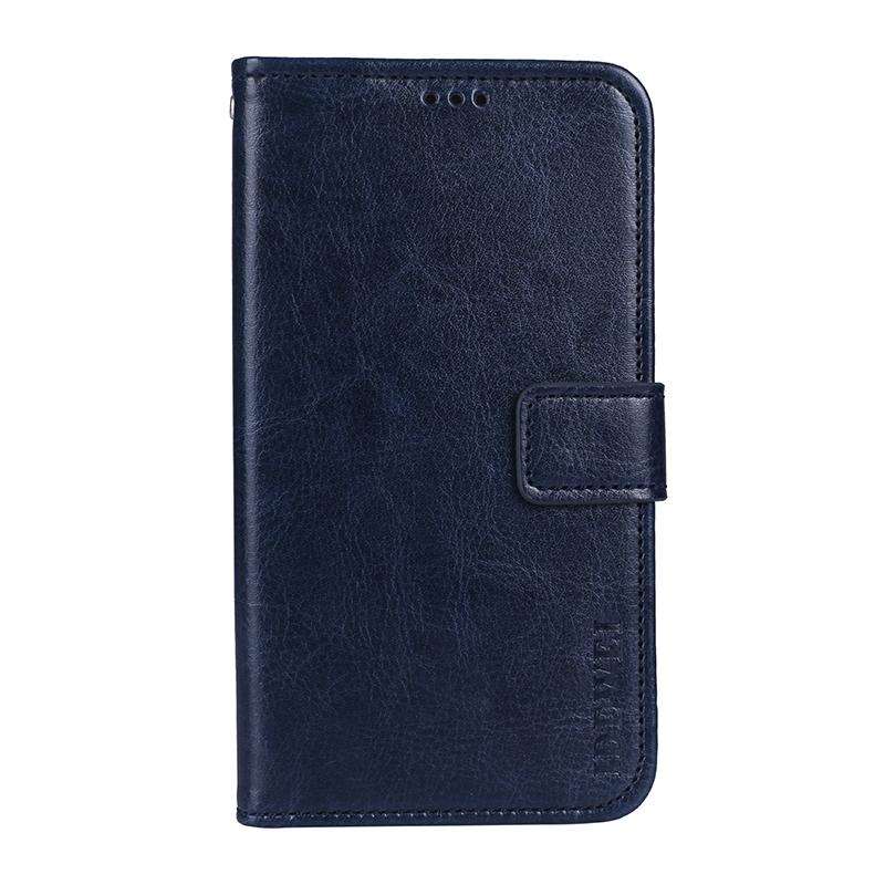 For OPPO A53s 5G idewei Crazy Horse Texture Horizontal Flip Leather Case with Holder & Card Slots...
