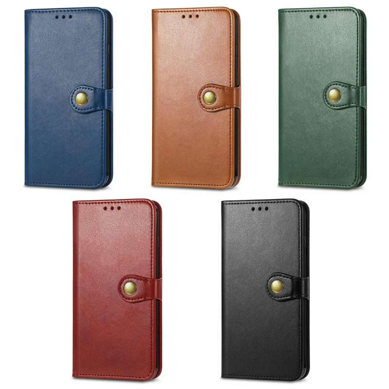 For Google Pixel 6 Solid Color Leather Buckle Phone Case(Green)