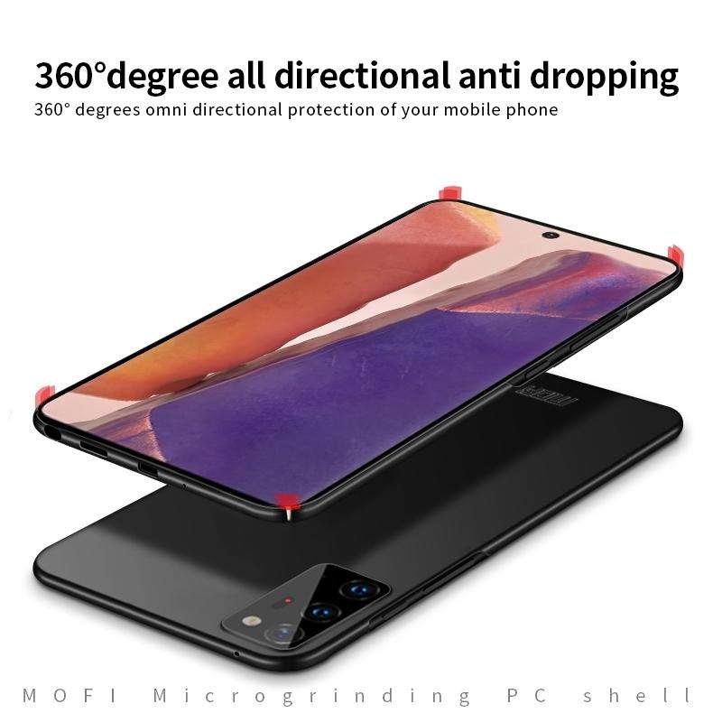 For Samsung Galaxy Note20 Ultra MOFI Frosted PC Ultra-thin Hard Case(Rose gold)