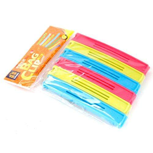 6 PCS Food Storage Bag Sealing Clips Sealer Food Clip