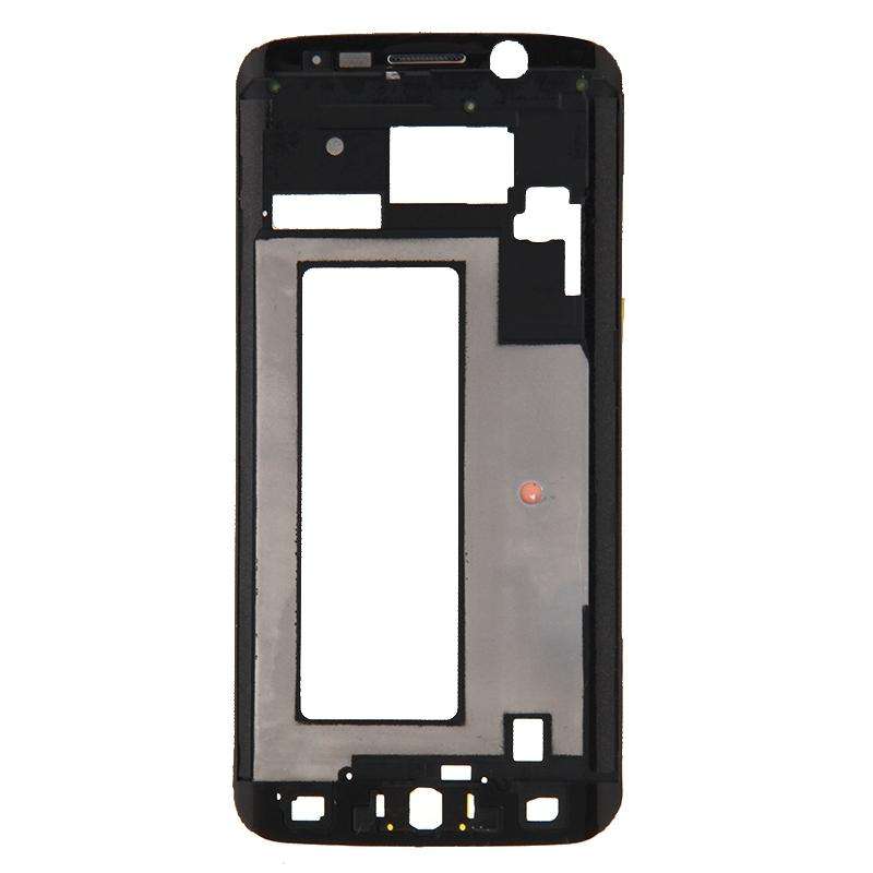 For Galaxy S6 Edge / G925 Full Housing Cover (Front Housing LCD Frame Bezel Plate + Battery Back ...