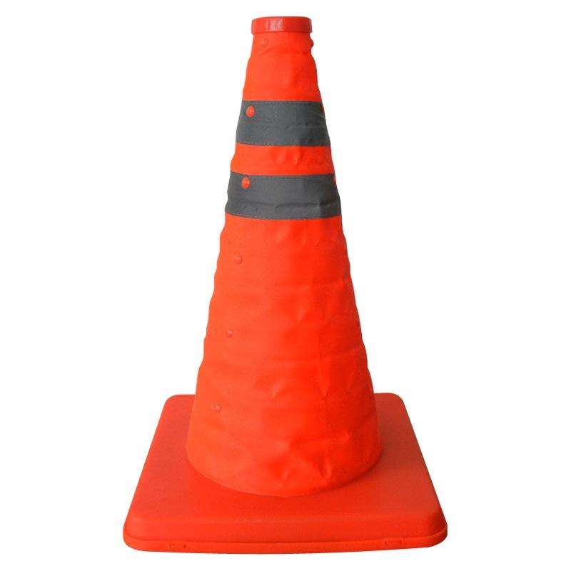 Lift Road Safety Road Cones with Warning Light Height: 30cm