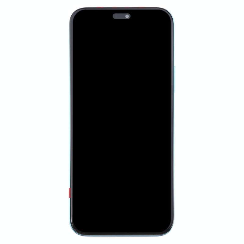 For Honor X8b Original LCD Screen Digitizer Full Assembly with Frame (Green)