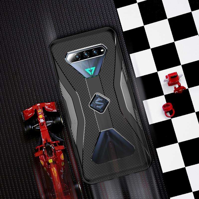 For Xiaomi Black Shark 4 TPU Cooling Gaming Phone All-inclusive Shockproof Case(Gray)
