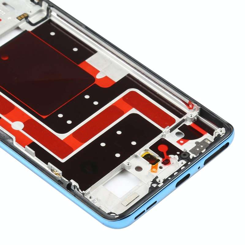 For OnePlus 9 (Dual SIM IN/CN Version) Middle Frame Bezel Plate (Blue)