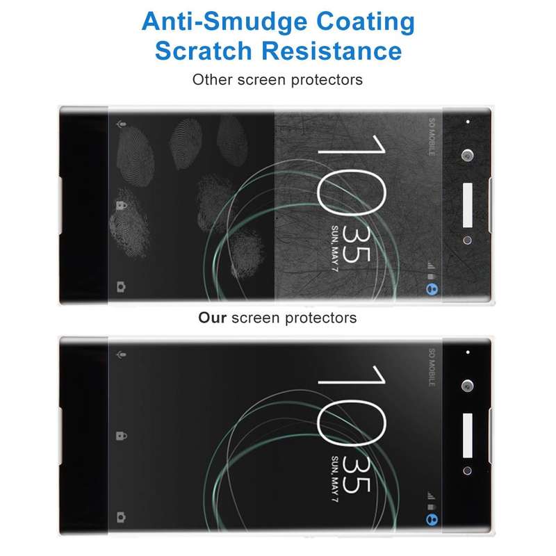 For Sony Xperia XA1 0.33mm 9H Surface Hardness 3D Curved Full Screen Tempered Glass Screen Protec...