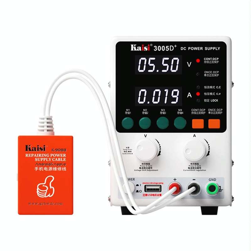 Kaisi KS-3005D+ 30V 5A DC Power Supply Adjustable, US Plug