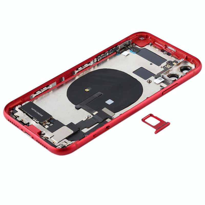 Battery Back Cover Assembly (with Side Keys & Power Button + Volume Button Flex Cable & Wireless ...