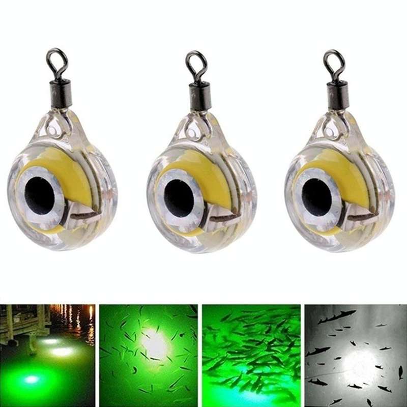 LED Lure Fish Lamp Fisheye Underwater Fish Lamp(Blue)