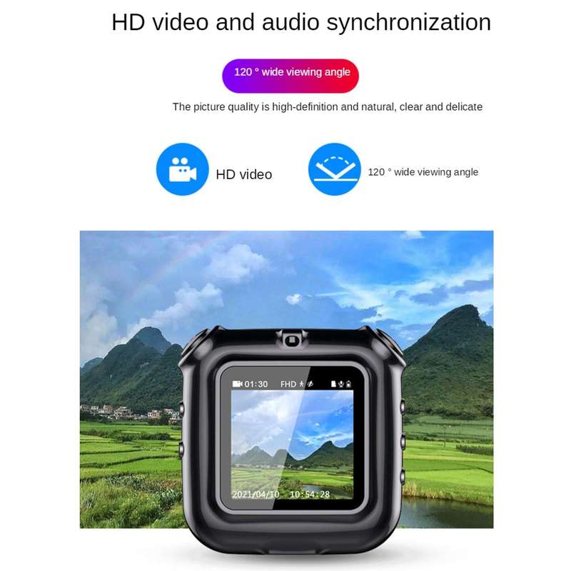 V9 AI Intelligent High-definition Noise Reduction Conference Voice Recorder,Support Real-time Cam...