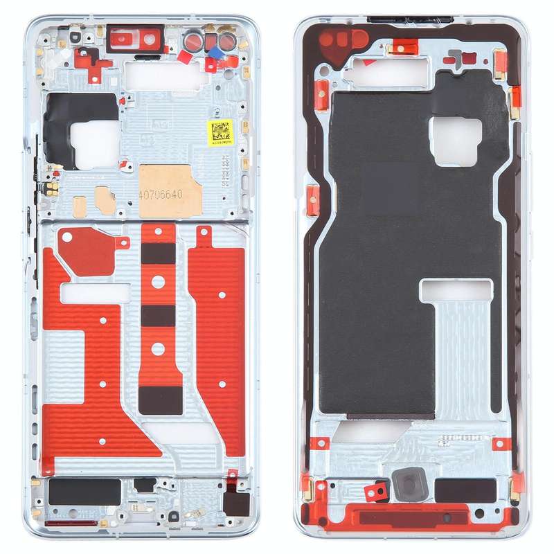 For Honor Magic4 Pro Front Housing LCD Frame Bezel Plate(Blue)