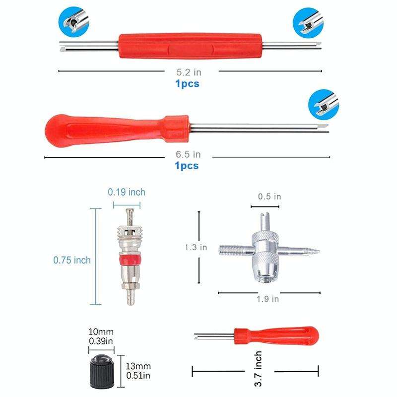 Tire Valve Core Removal and Installation Tool