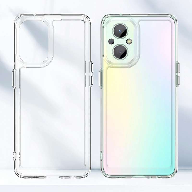 For OPPO Reno7 Z 5G Candy Series TPU Phone Case(Transparent)
