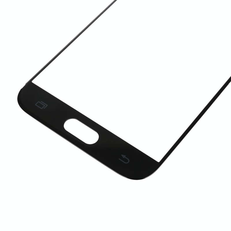 For Galaxy J3 (2017) / J330 Front Screen Outer Glass Lens (Black)