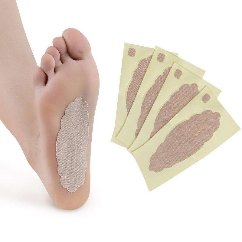 10 PCS Underarm Antiperspirant Patch Armpit Sweat Pad Foot Sweat Absorbing Deodorant Patch(Flesh ...