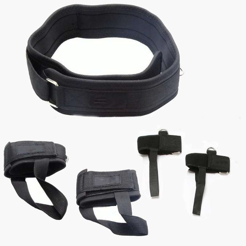 Bounce Trainer Fitness Resistance Band Boxing Suit Latex Tube Tension Rope Leg Waist Trainer, Wei...