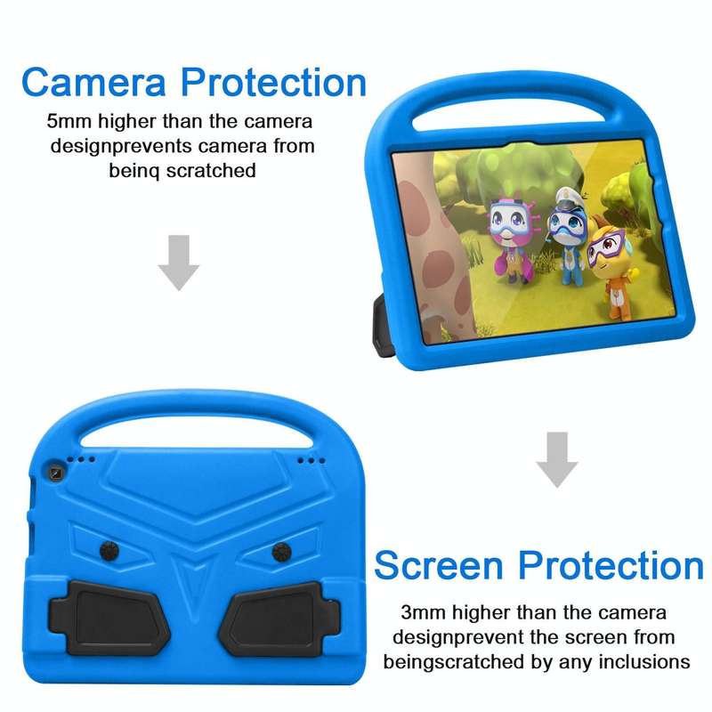 For Amazon Kindle Fire HD 10 2021 Sparrow Style EVA Material Children Shockproof Protective Case(...