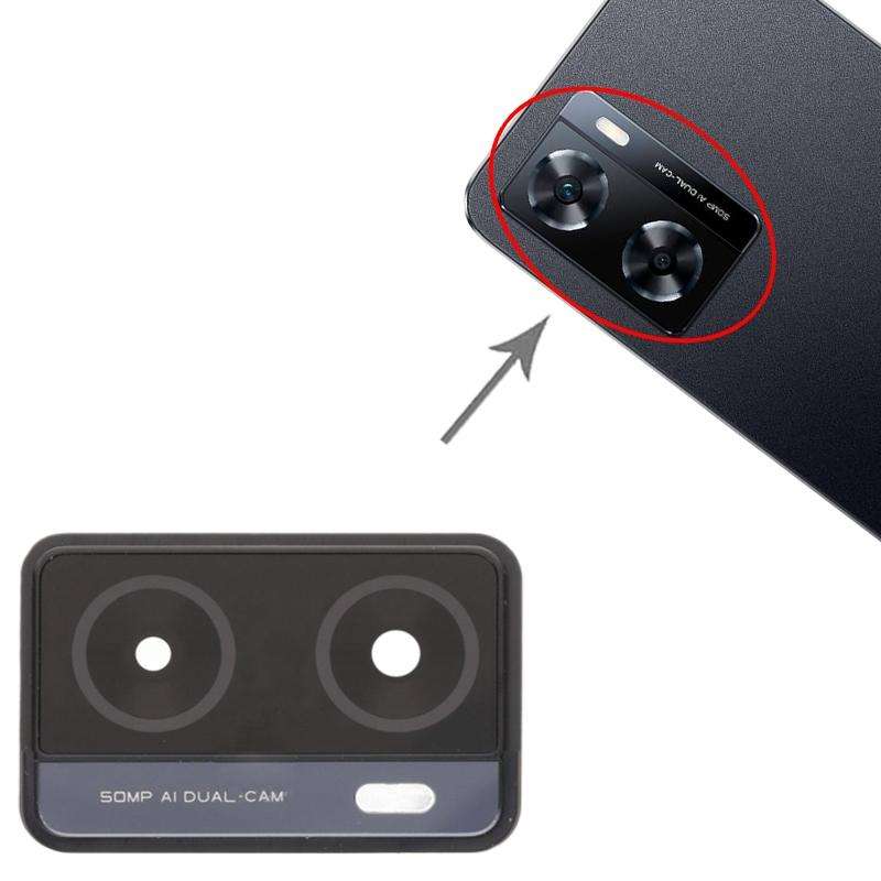 For OnePlus Nord N20 SE Camera Lens Cover (Black)