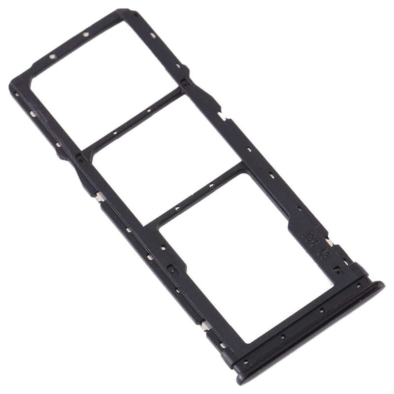 SIM Card Tray + SIM Card Tray + Micro SD Card Tray for Xiaomi Redmi Note 8 (Black)