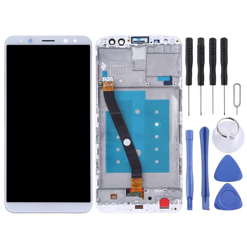 LCD Screen and Digitizer Full Assembly with Frame for Huawei Mate 10 Lite / Nova2i (Malaysia) / M...