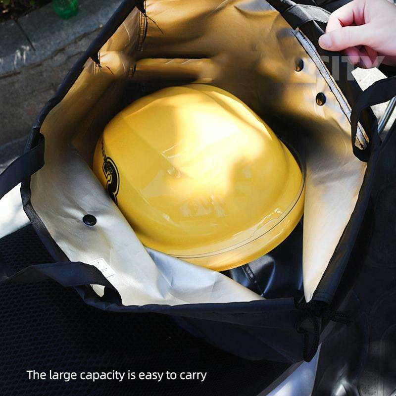 Motorcycle Helmet Bag Full Helmet Storage Bag Waterproof Thin Dustproof Protection Bags(XL)