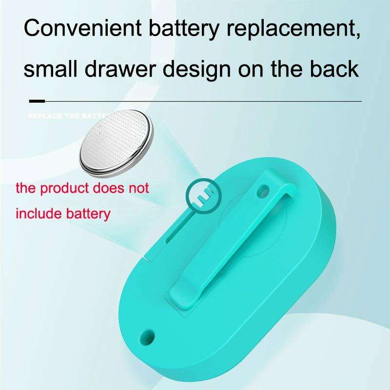 TS-07-08 Outdoor Portable Ultrasonic Children Mosquito Repellent Buckle(White)