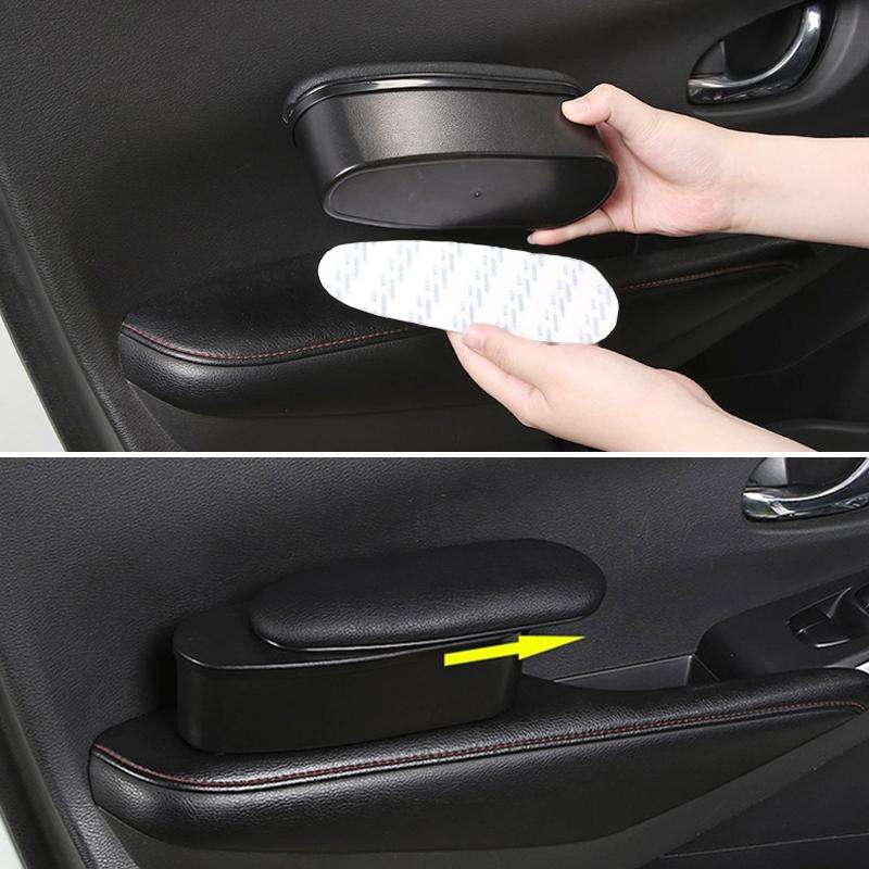 Car Armrest Elbow Support Universal Heightening Pad Armrest Box (Pink)