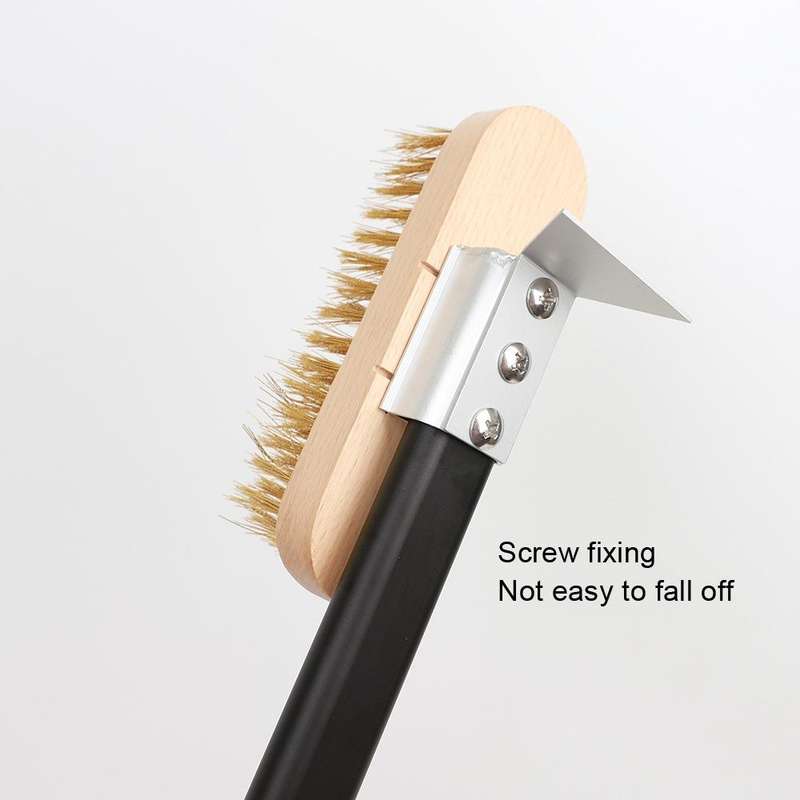 Thickened Oven Brush Home Transfer Shovel Oven Brush(40cm Alloy Handle)