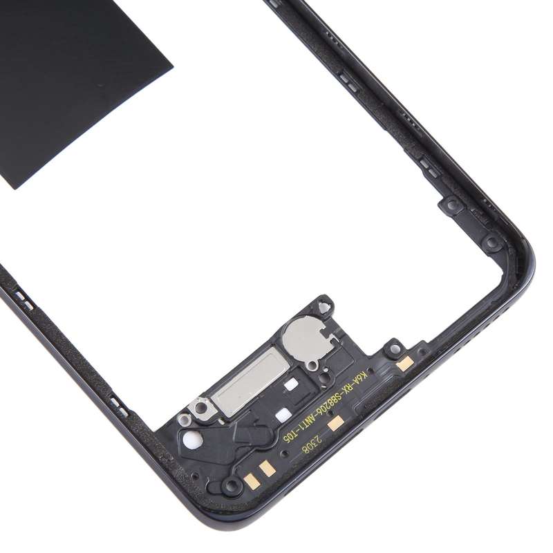 For Xiaomi Redmi Note 12 Pro 4G Original Middle Frame Bezel Plate (Black)