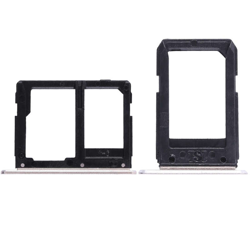 For Galaxy A5108 / A7108 2 SIM Card Tray + Micro SD Card Tray (Gold)