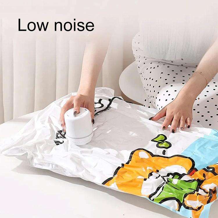Electric Air Pump for Compression Vacuum Bag(White)