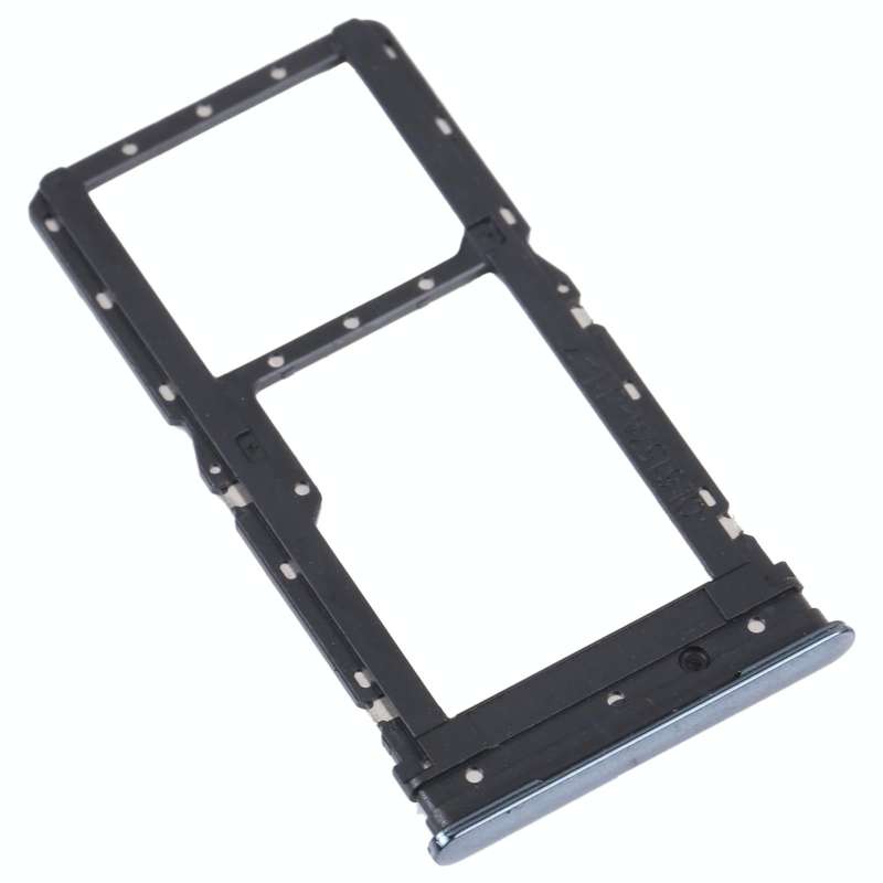 For Motorola Moto G52 SIM Card Tray + SIM / Micro SD Card Tray (Black)