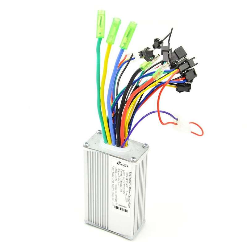 866 250W 350W Universal Electric Bicycle Scooter Controller Can Be Equipped With Speedmeters